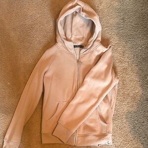 Women’s Tan Hoodie Jacket
